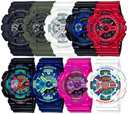  G-Shock Japan releases GA-110LP, GA-110LPA Punching Pattern & GA-110MC Crazy Color Series